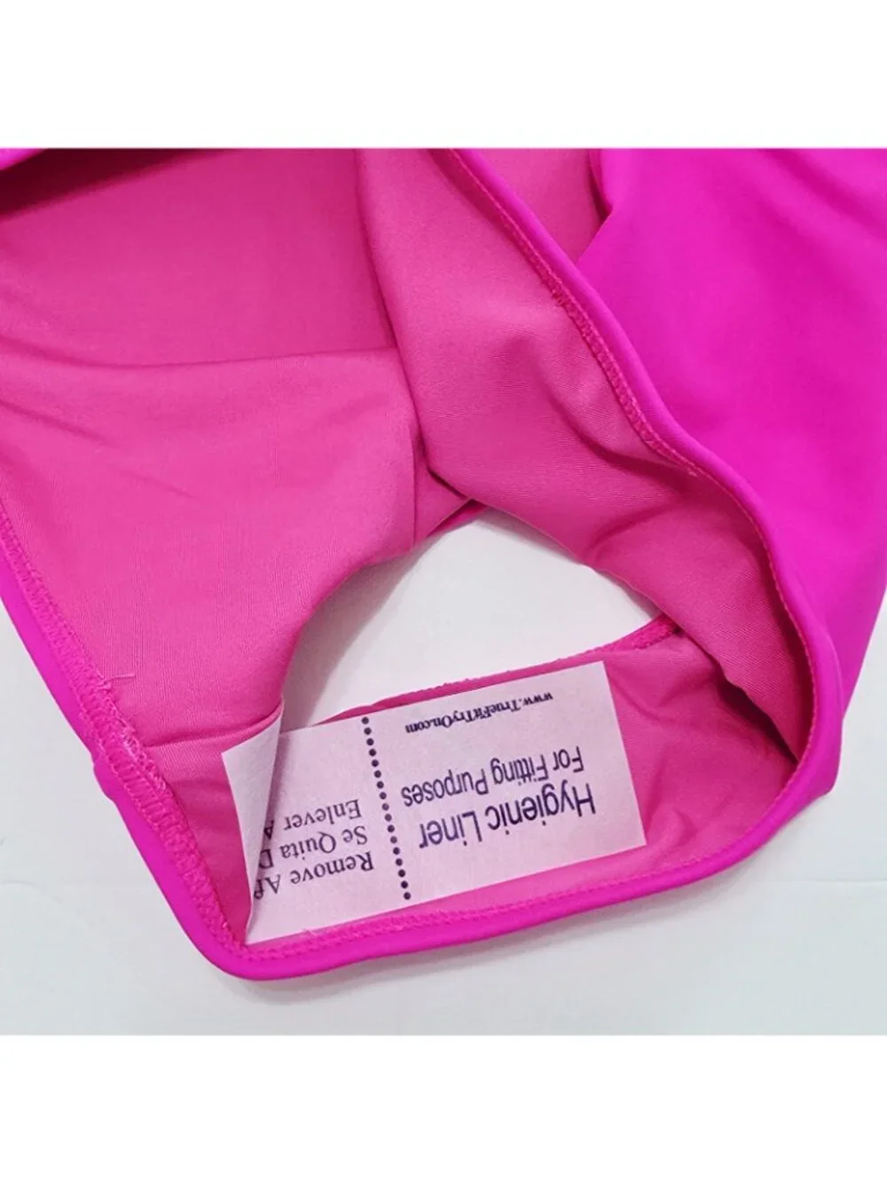 New Good American - S Good Waist‎  Cheeky Bikini Bottom In Pink Glow